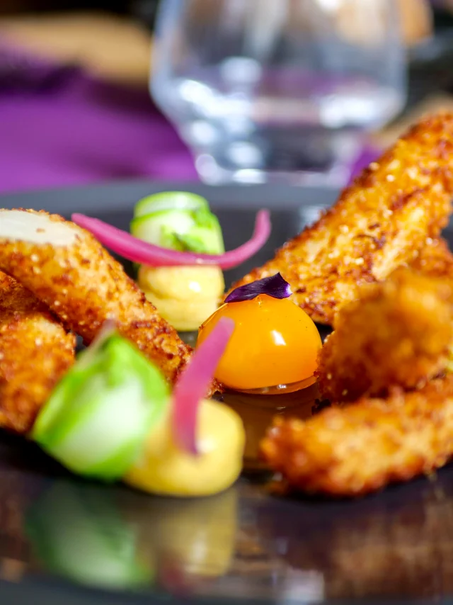 Plat au restaurant La Récréation Aux Arques