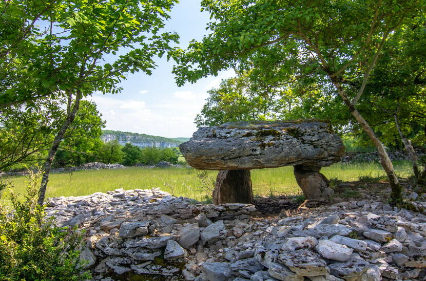 Dolmen à Marcilhac-sur-Célé