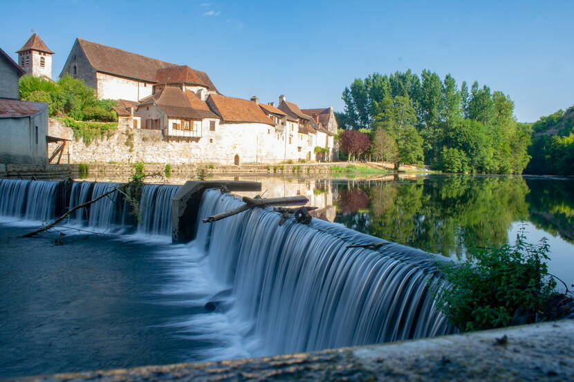 Chaussée du Moulin de Marcilhac-sur-Célé