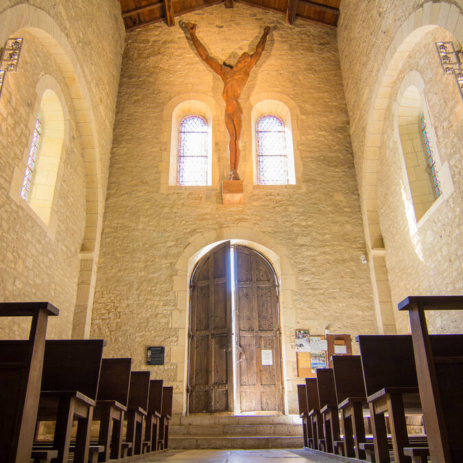 Église Saint-Laurent des Arques © Lot Tourisme - C. Novello